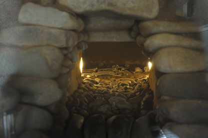 「出山横穴墓群第8号墓」の内部