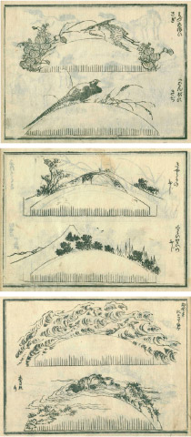 葛飾北斎 画『今様櫛きん雛形』1841年（天保12） 国立国会図書館蔵