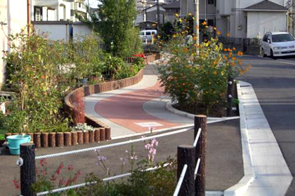 川崎市内には用水路の跡が網目のように残されている