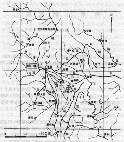 都江堰地図