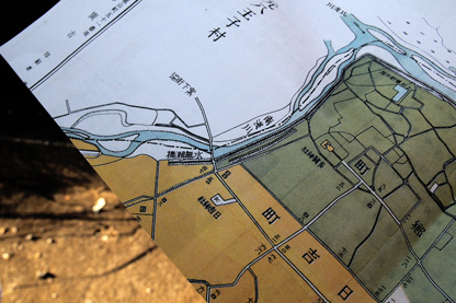 1930年（昭和5）発行の地図