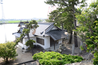 1799年（寛政11）に創建された「龍神社