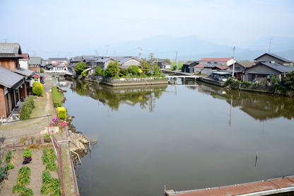 南蛮樋から見た禎瑞新田