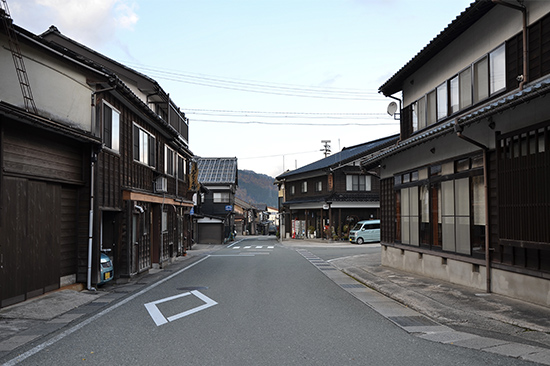 手取川の上流域にあたる白峰地区