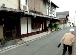 上京区千本今出川の北、現在の花車町