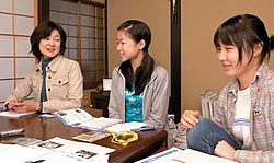 「子どもと川とまちのフォーラム」の事務所は京都市内の町家にある。