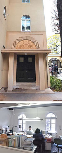 求道学舎は10戸の住居と1つの事務所（集工舎建築都市デザイン研究所・近角建築設計事務所）で構成されている。