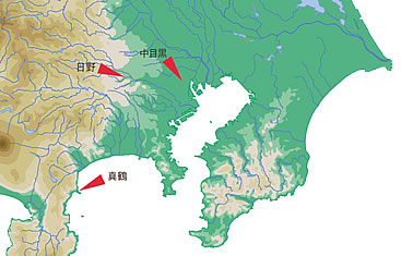 真鶴は伊豆半島の付け根、小田原と熱海の間に 位置し、天然の良港を持つ。