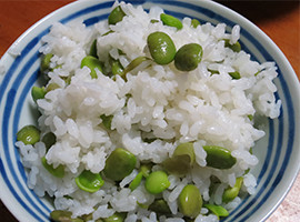 だだちゃ豆ご飯