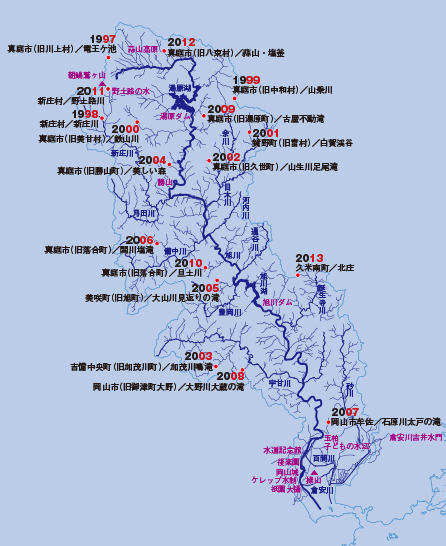 旭川 源流の碑