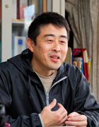 醤油カツ丼を発案し、とんちゃん祭にも携わる野村醤油株式会社代表取締役の野村明志さん。