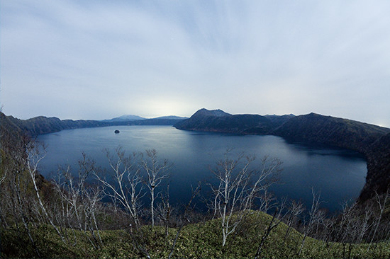 「摩周湖星紀行」で訪れた夜の摩周湖。