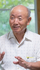 館和夫さんは江差追分の研究家。