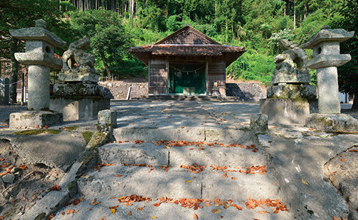 雲南市大東町にある「鮭神社」