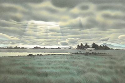 出典：『雲へ』（黒井健 作画・偕成社 2002）