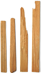 飛鳥、奈良、平安時代までお尻を拭く道具として使われていた「籌木」