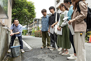 京都の食文化の一端を担う日常化された「防災井戸」
