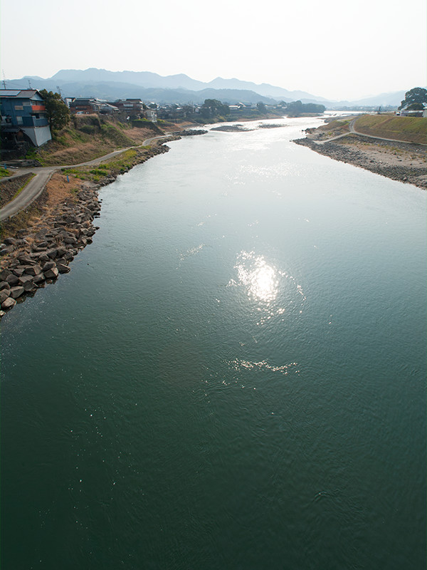九州地方最大の河川である筑後川。