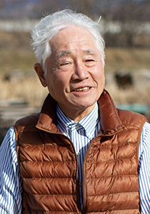 長野県寒天水産加工業協同組合の組合長を務める松木修治さん