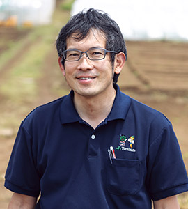 JA富里市営農指導課課長の相川康行さん