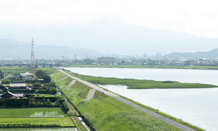 「幸せます」が満ちる佐波川の流域