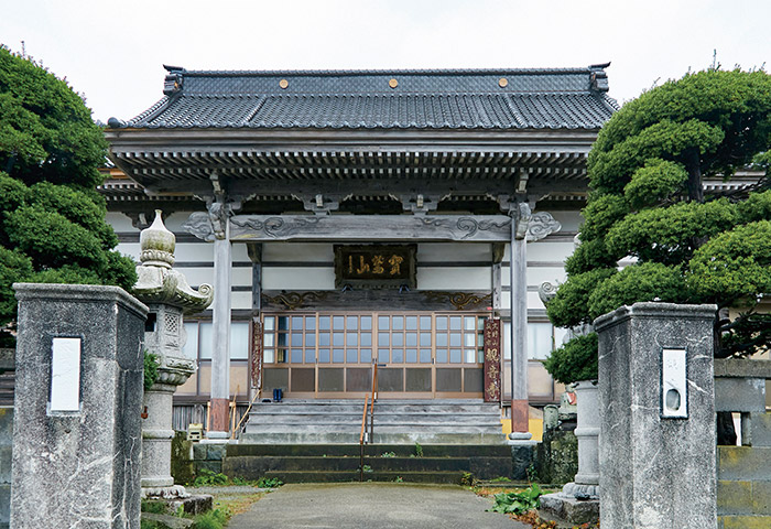 梶井さんが住職を務める「寶鷲山 観音寺」