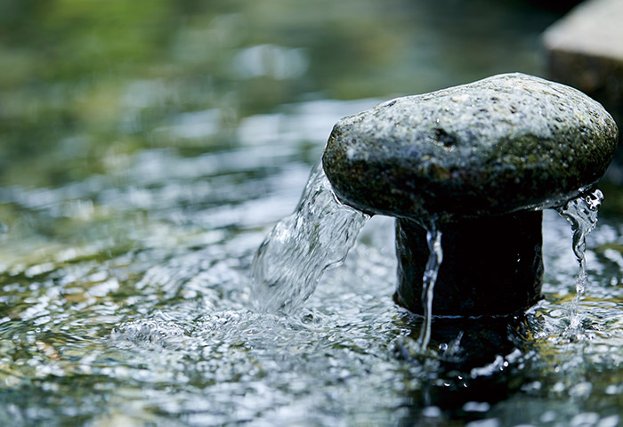 前名寺（ぜんみょうじ）の清水。