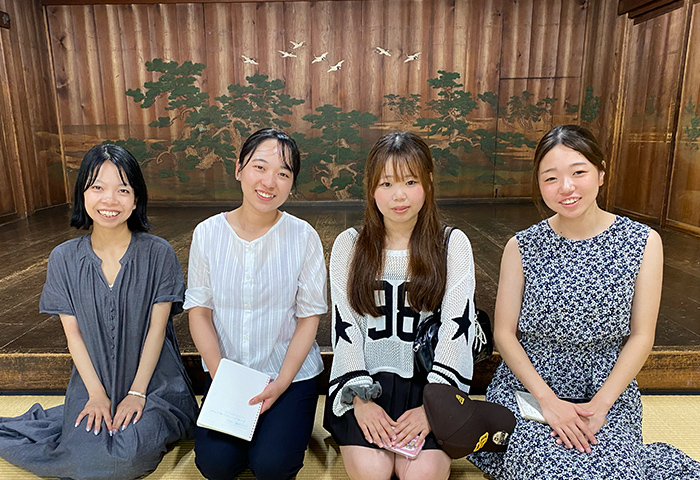 梨木神社の能舞台にて