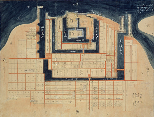 『生駒家時代讃岐高松城屋敷割図』高松市歴史資料館蔵